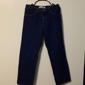 Faded glory relaxed fit blue jeans